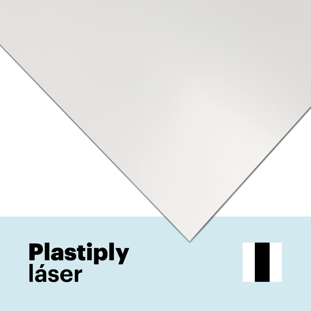 Vinyle laser adhésif bicouche mat 0,2 mm
