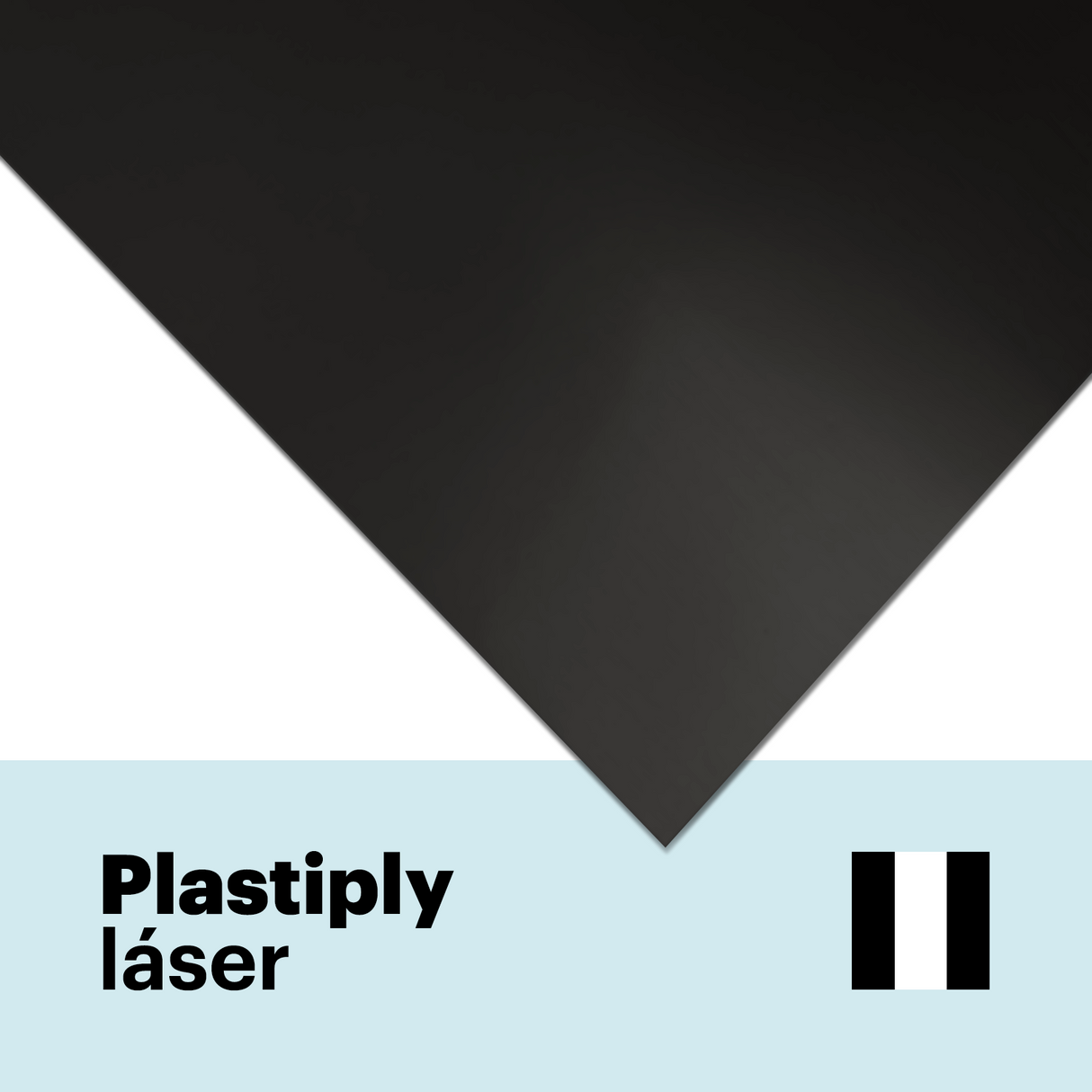 Vinyle laser adhésif bicouche mat 0,2 mm