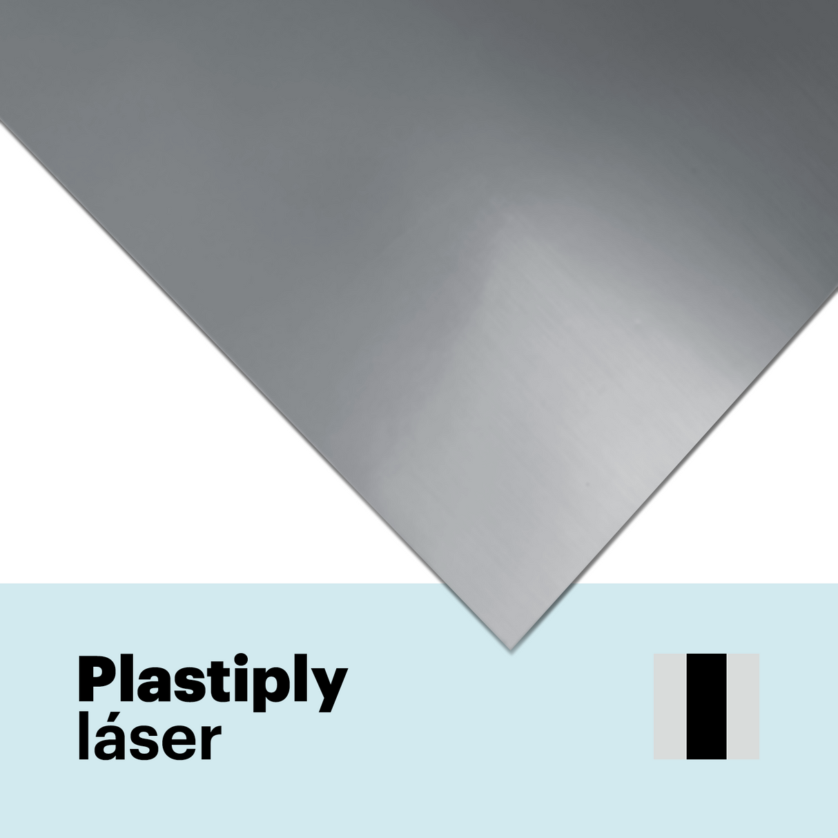 Vinyle laser adhésif bicouche mat 0,2 mm