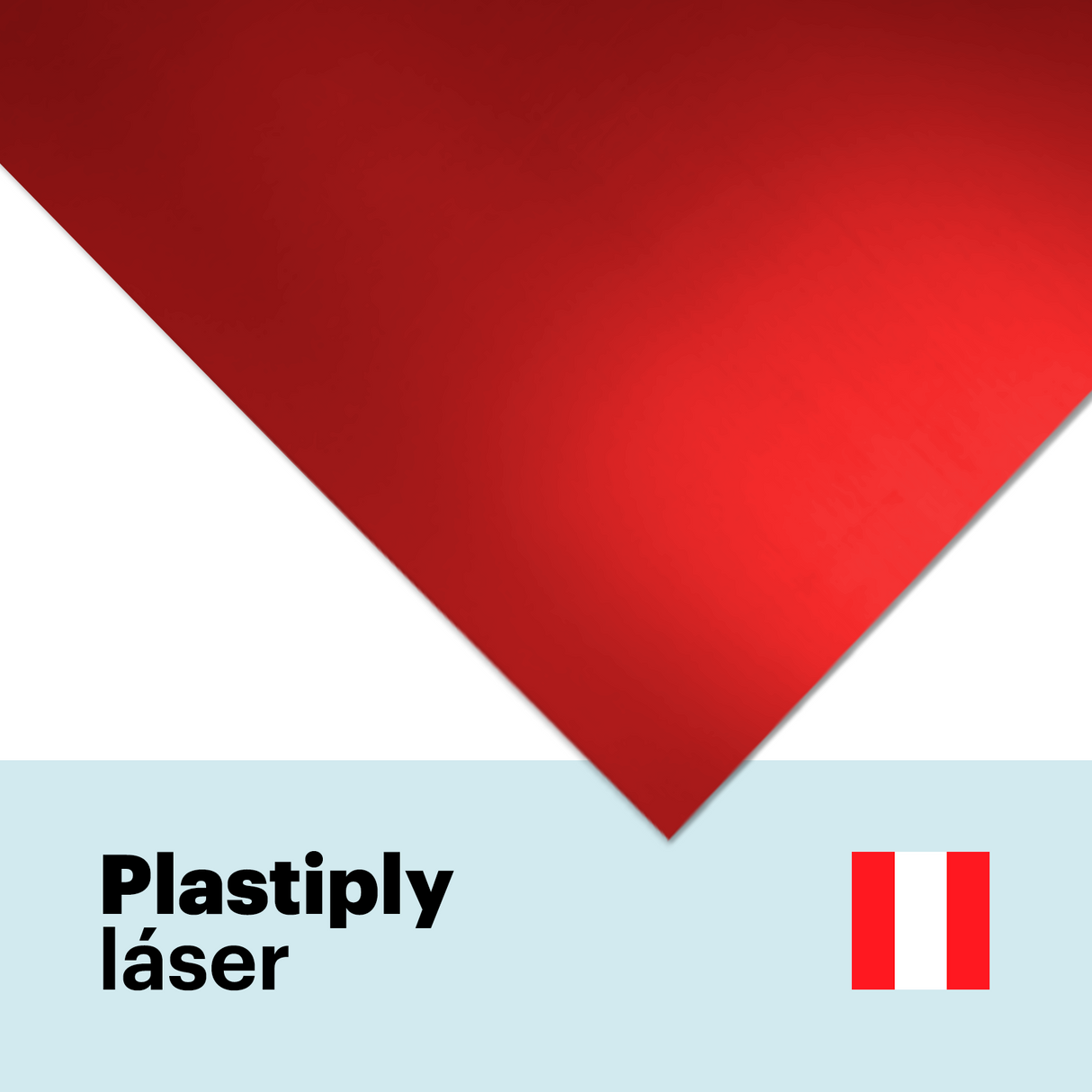 Feuille plastique laser bicouche 1,5 mm
