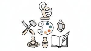 Artesanos y artistas