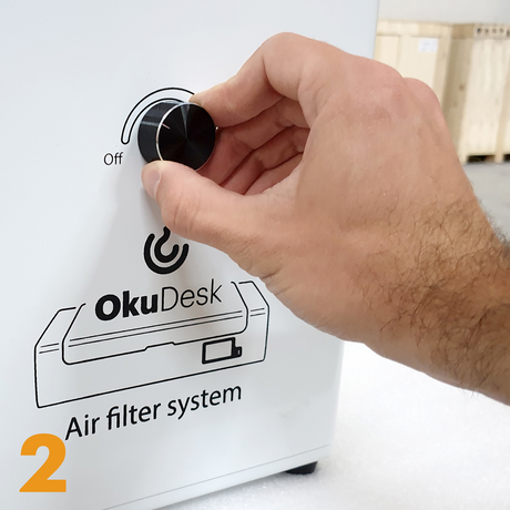 Système de Filtre à Air pour OKU Desk