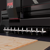 Fox PRO - Fraiseuse CNC professionnelle, Modèle Triphasé.