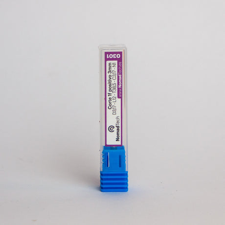 Fraise de coupe 1 dent positif pour aluminium/PVC 3 mm