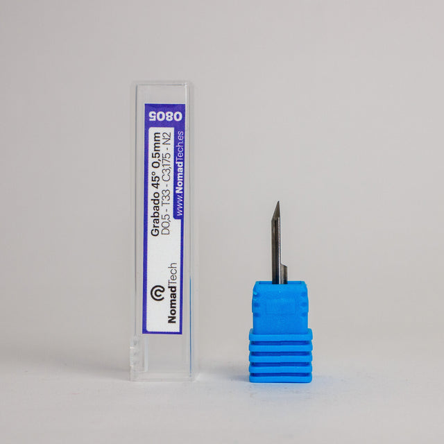 Engraving milling cutter 45º 0.5 mm