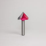 Fresa en V para biselar y V-carving 90º