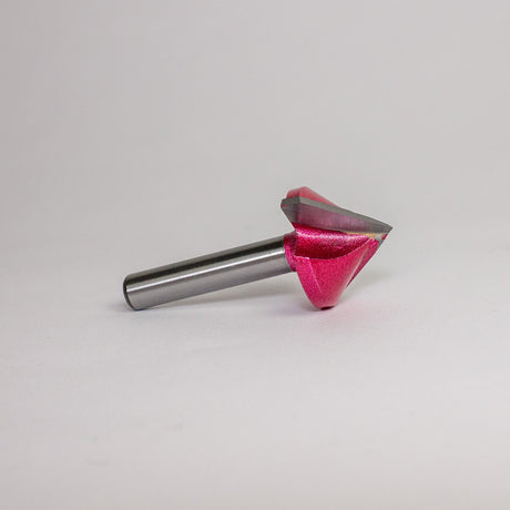 Fraise en V pour biseau et V-carving 90°