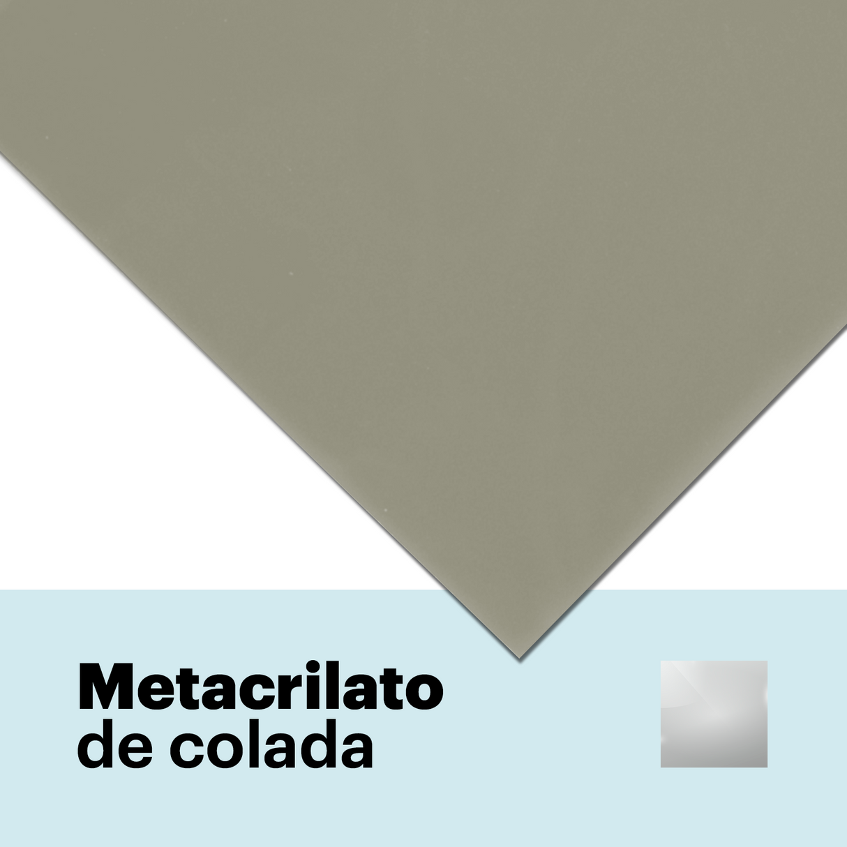 Metacrilato de 3 mm