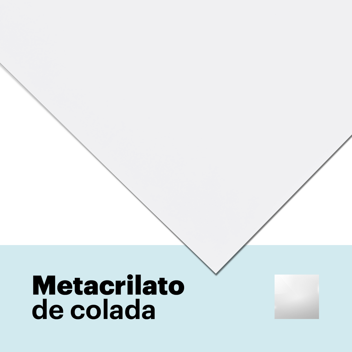 Metacrilato de 3 mm