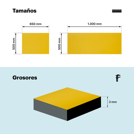 Mélamine tricouche 3 mm