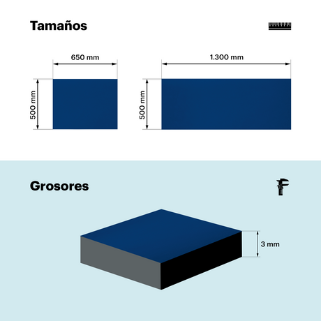 Mélamine tricouche 3 mm