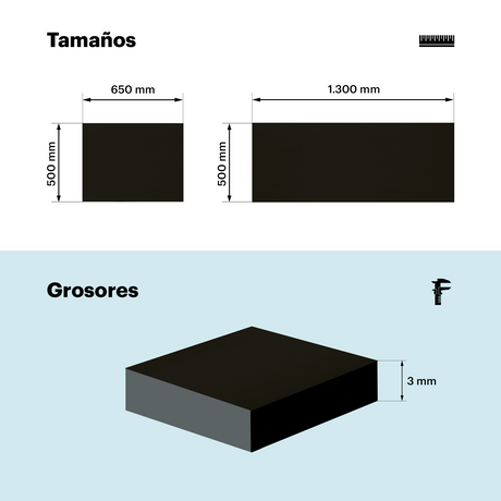 Mélamine tricouche 3 mm