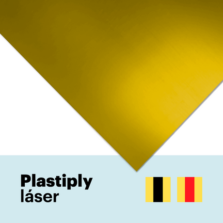 Feuille plastique laser bicouche 0,6 mm