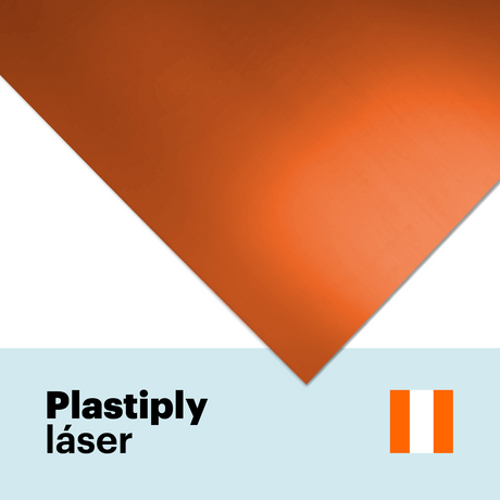 Feuille plastique laser bicouche 0,6 mm