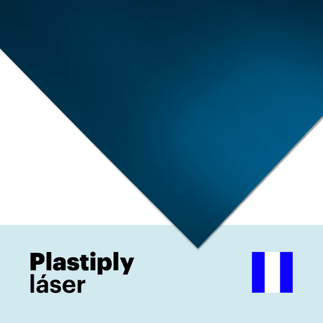 Feuille plastique laser bicouche 0,6 mm