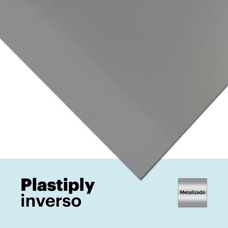 Méthacrylate inversé métallisé 3,2 mm
