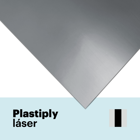 Vinyle laser adhésif bicouche mat 0,2 mm