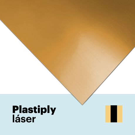 Vinyle laser adhésif bicouche brillant 0,2 mm