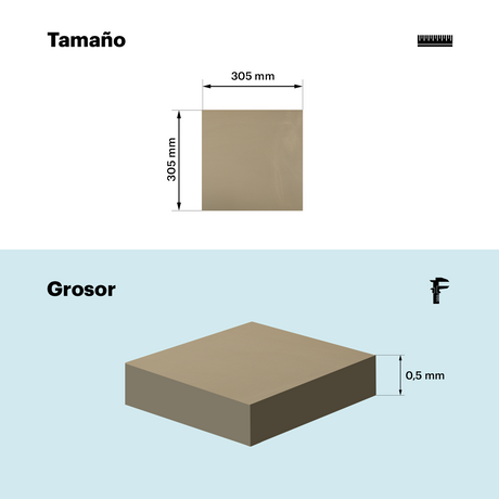 Laiton 85/15 brillant de 0,5 mm