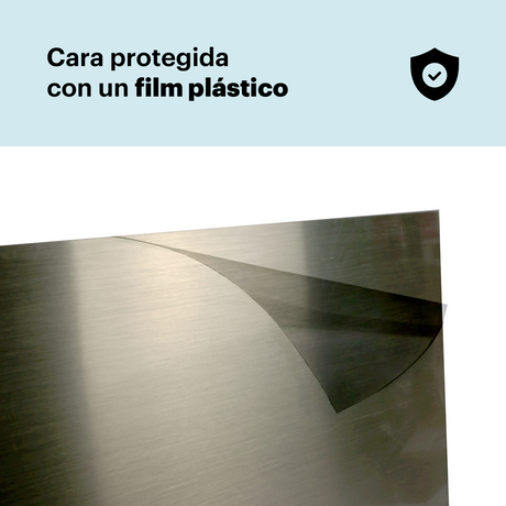 Laiton argent satiné de 0,6 mm