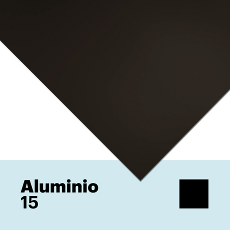 Aluminium 15 mat 1 mm