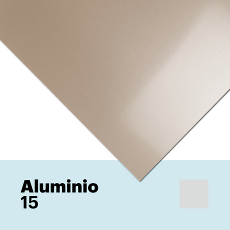 Aluminium 15 brillant 1,5 mm