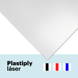 Feuille plastique laser bicouche 1,5 mm
