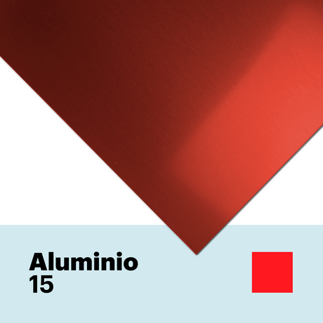 Aluminium 15 brillant 1 mm