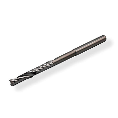 Multix PRO XL: fresa de carburo 3 mm Ø, mango 3 mm x longitud de corte 22 mm, 1 f, hélice positiva, para rotulistas