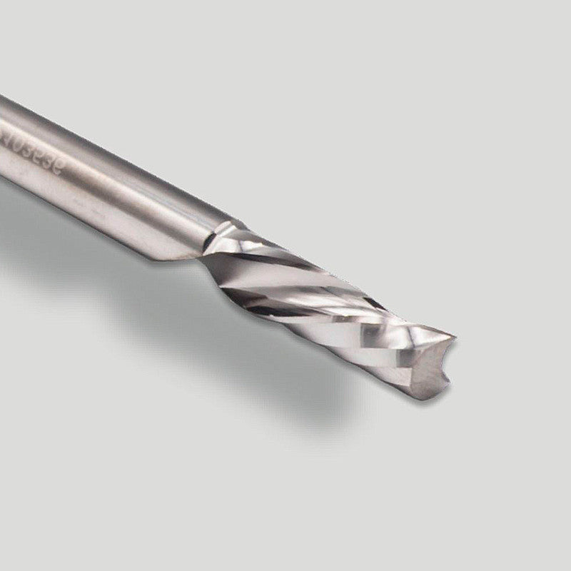 Multix PRO: fresa de carburo 4 mm Ø, mango 4 mm x longitud de corte 20 mm, 1 f, hélice positiva