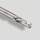 Multix PRO: fresa de carburo 4 mm Ø, mango 4 mm x longitud de corte 20 mm, 1 f, hélice positiva