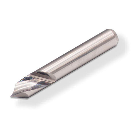HELIX Graver: fresa de carburo 0,2 mm Ø, mango 6 mm x longitud 40 mm, 1 f, ángulo 90°