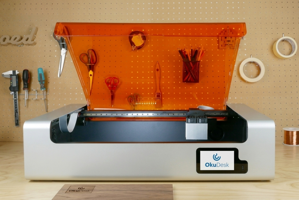 OKU Desk - Graveuse et découpeuse laser de bureau